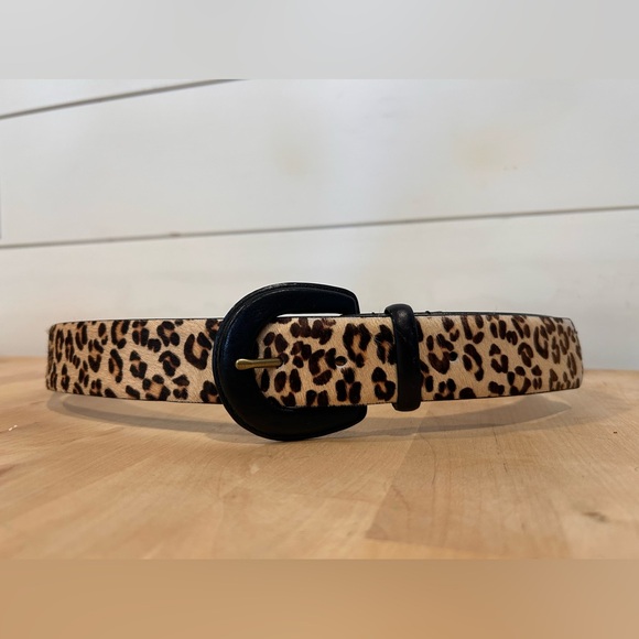 Ralph Lauren leopard belt size medium - Picture 1 of 6